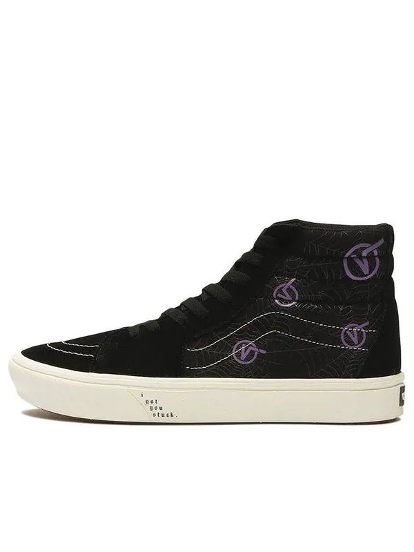 Кроссовки sk8-hi comfycush spider black purple Vans — изображение 1 из 4, черный/фиолетовый