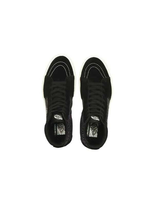 Кроссовки sk8-hi comfycush spider black purple Vans — изображение 4 из 4, черный/фиолетовый