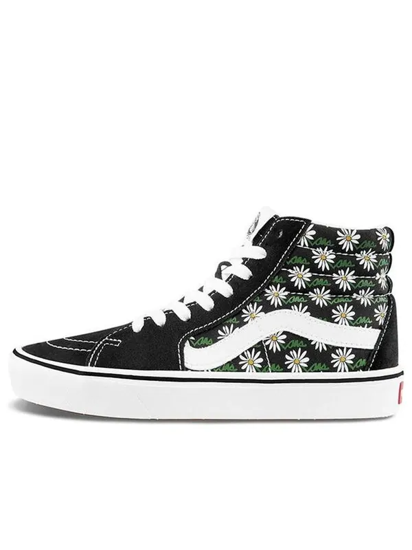 Кроссовки comfycush sk8-hi black/white Vans — изображение 1 из 4, черный