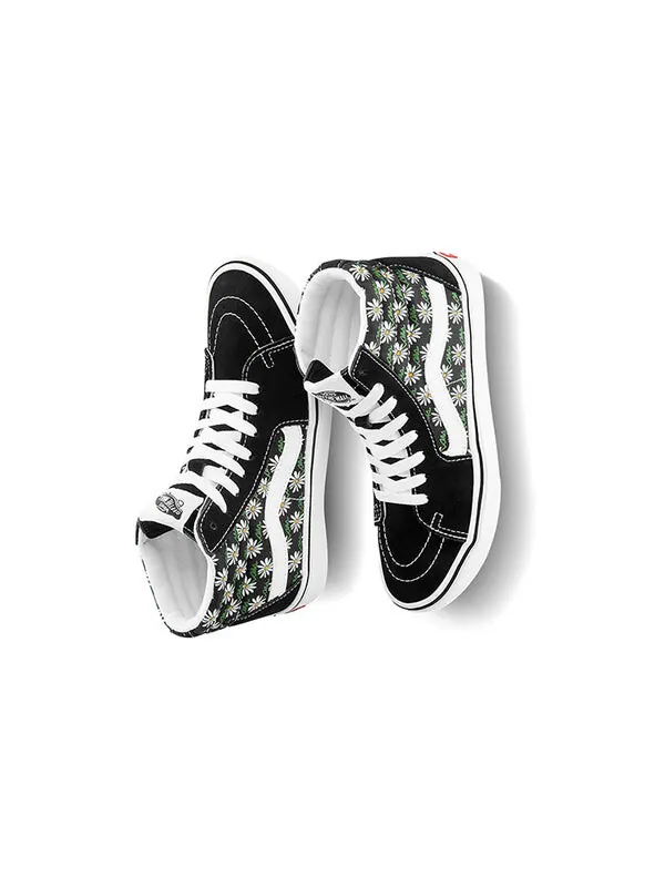 Кроссовки comfycush sk8-hi black/white Vans — изображение 4 из 4, черный