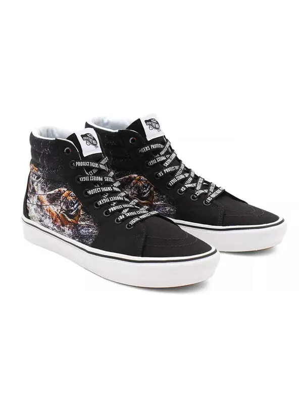Кроссовки discovery channel x comfycush sk8-hi 'project cat' Vans — изображение 3 из 4, черный
