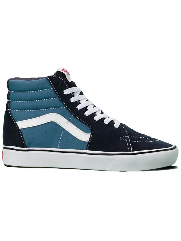 Кроссовки sk8-hi comfycush 'navy' Vans — изображение 2 из 4, синий