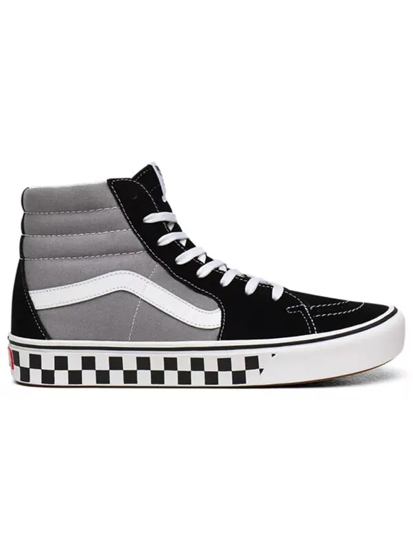 Кроссовки sk8-hi comfycush 'tape mix black frost gray' Vans — изображение 2 из 4, черный