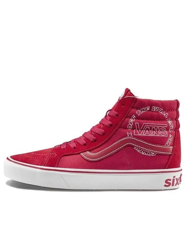 Кроссовки comfycush sk8-hi reissue 'red white' Vans — изображение 1 из 4, красный/белый