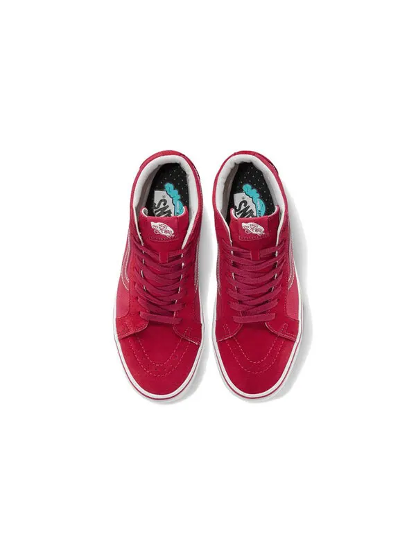 Кроссовки comfycush sk8-hi reissue 'red white' Vans — изображение 3 из 4, красный/белый