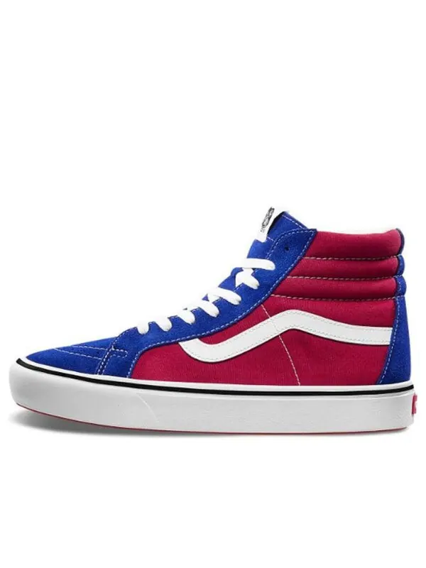 Кроссовки sk8-hi comfycush 'chili pepper true blue' Vans — изображение 1 из 4, красный