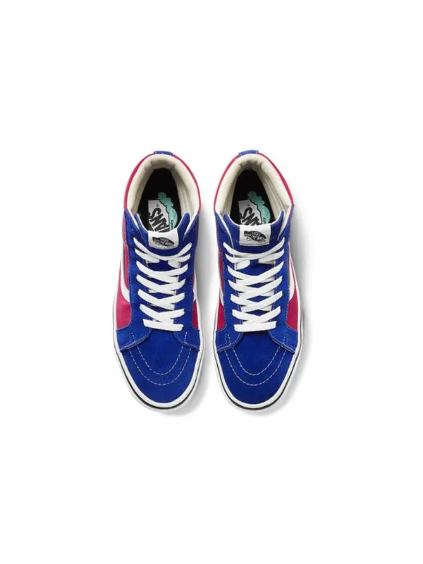 Кроссовки sk8-hi comfycush 'chili pepper true blue' Vans — изображение 3 из 4, красный