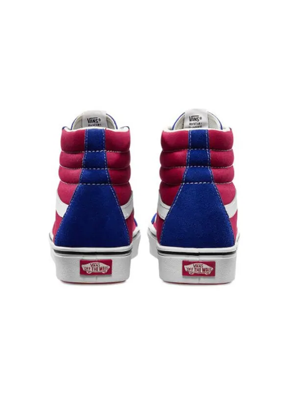 Кроссовки sk8-hi comfycush 'chili pepper true blue' Vans — изображение 4 из 4, красный