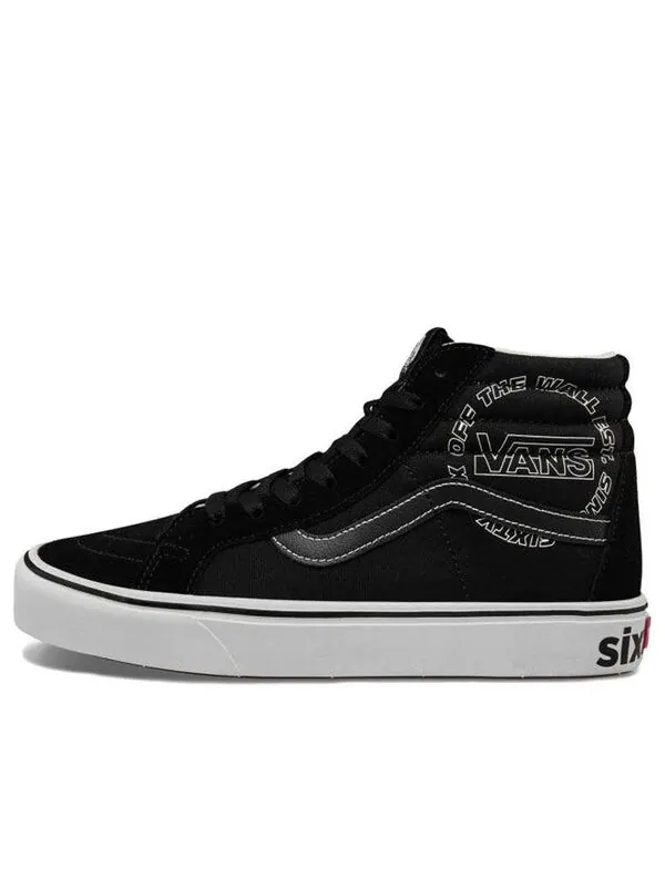 Кроссовки comfycush sk8-hi reissue 'distort' Vans — изображение 1 из 4, черный/белый