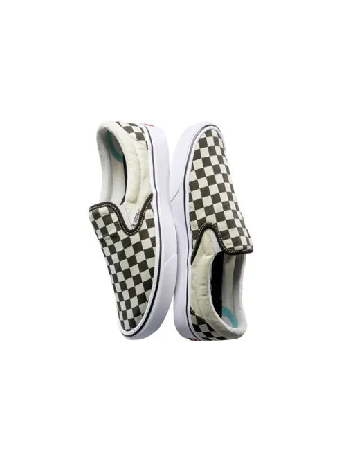 Кроссовки slip-on comfycush 'checkerboard' Vans — изображение 4 из 4, белый/черный