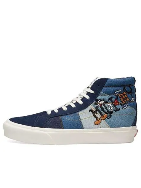 Кроссовки vault x disney x taka hayashi sk8-hi lx blue Vans — изображение 1 из 4, синий