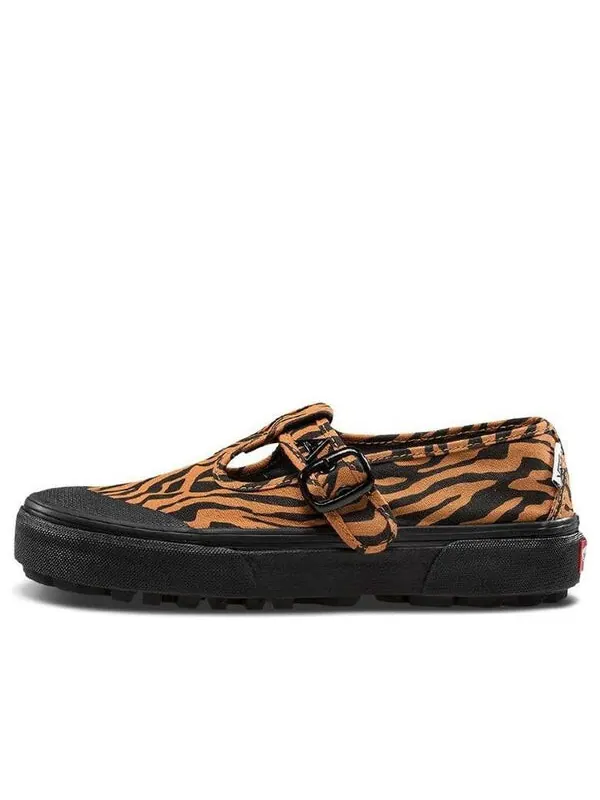 Кроссовки ashley williams x style 93 'tiger print' Vans — изображение 1 из 4, черный/оранжевый