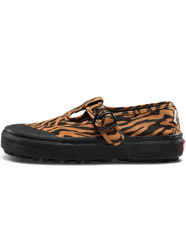 Кроссовки ashley williams x style 93 'tiger print' Vans — изображение 2 из 4, черный/оранжевый