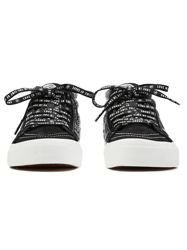 Кроссовки goodhood x vault og sk8-mid lx retro sneakers 'black white' Vans — изображение 3 из 4, черный/белый