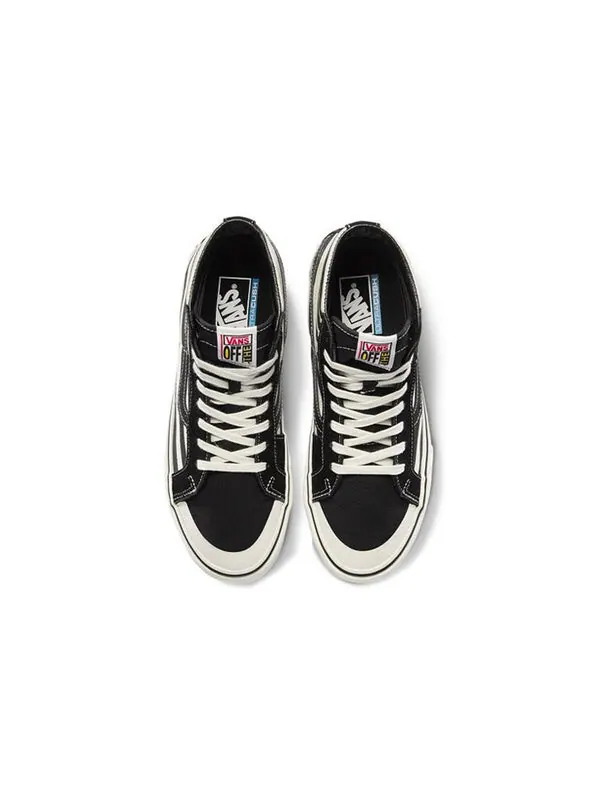 Кроссовки sk8-hi stripe high top shoes/sneakers black white Vans — изображение 3 из 4, черный/белый