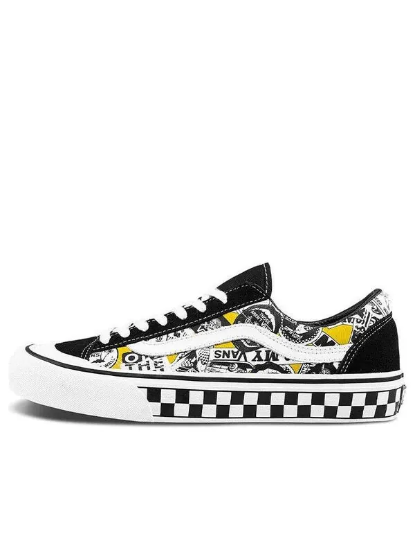 Кроссовки style 36 sf sneakers multi-color 'black' Vans — изображение 1 из 4, черный