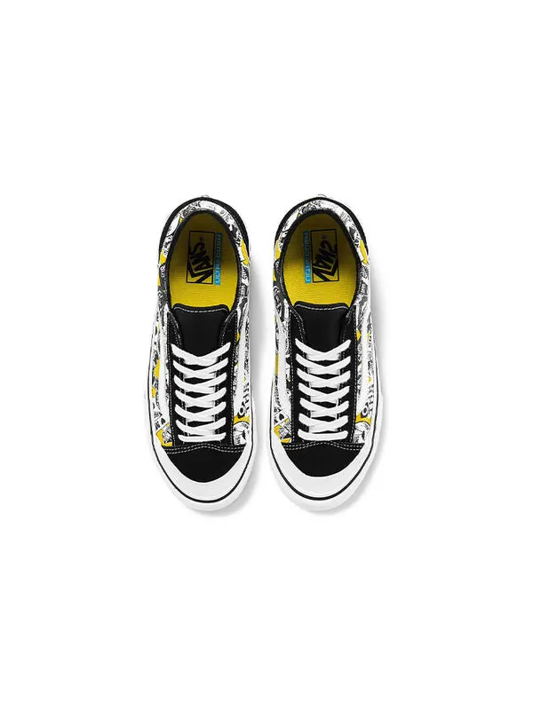 Кроссовки style 36 sf sneakers multi-color 'black' Vans — изображение 3 из 4, черный