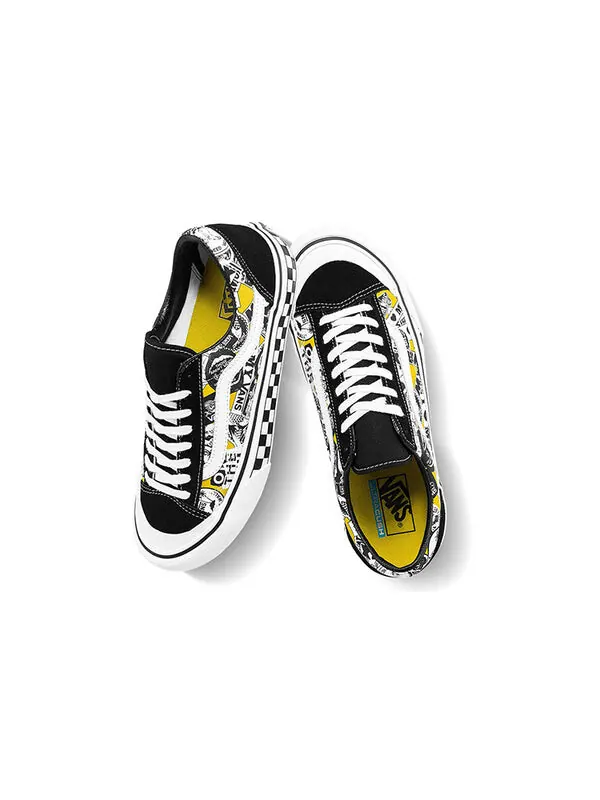 Кроссовки style 36 sf sneakers multi-color 'black' Vans — изображение 4 из 4, черный