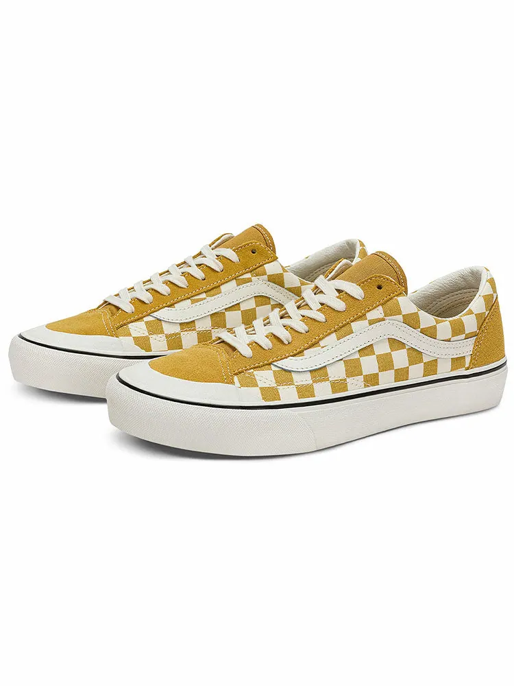 Кеды Vans Style 36 SF 'Yellow White' — изображение 2 из 5, коричневый