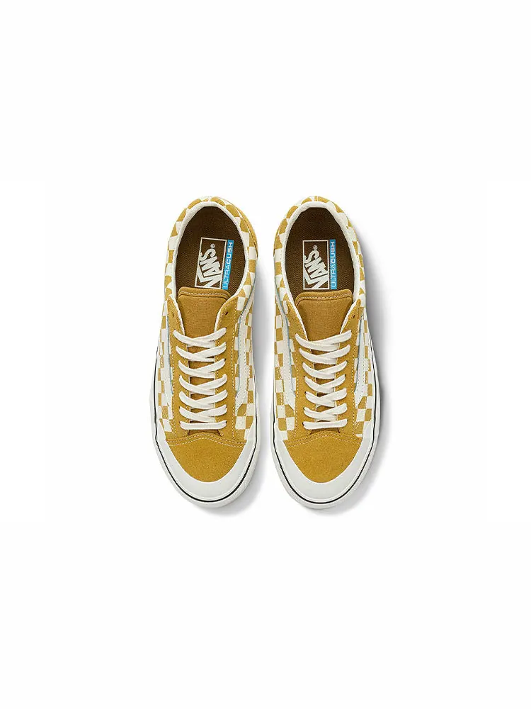 Кеды Vans Style 36 SF 'Yellow White' — изображение 3 из 5, коричневый