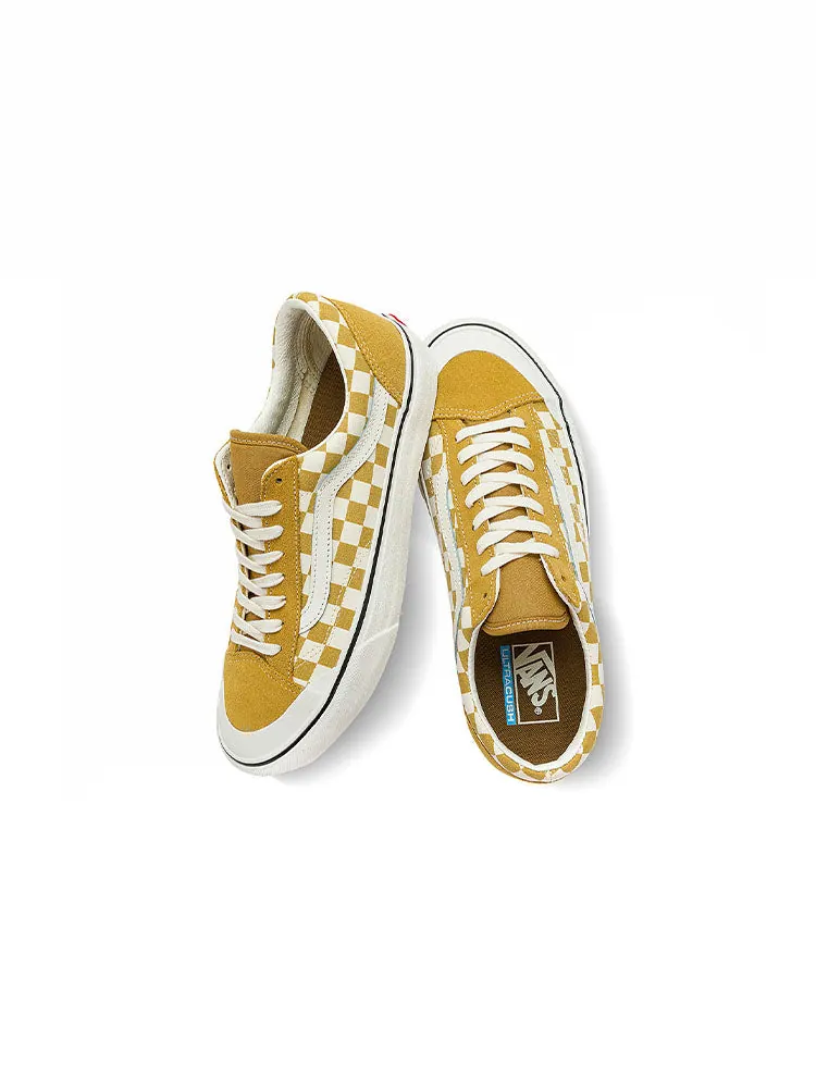 Кеды Vans Style 36 SF 'Yellow White' — изображение 4 из 5, коричневый