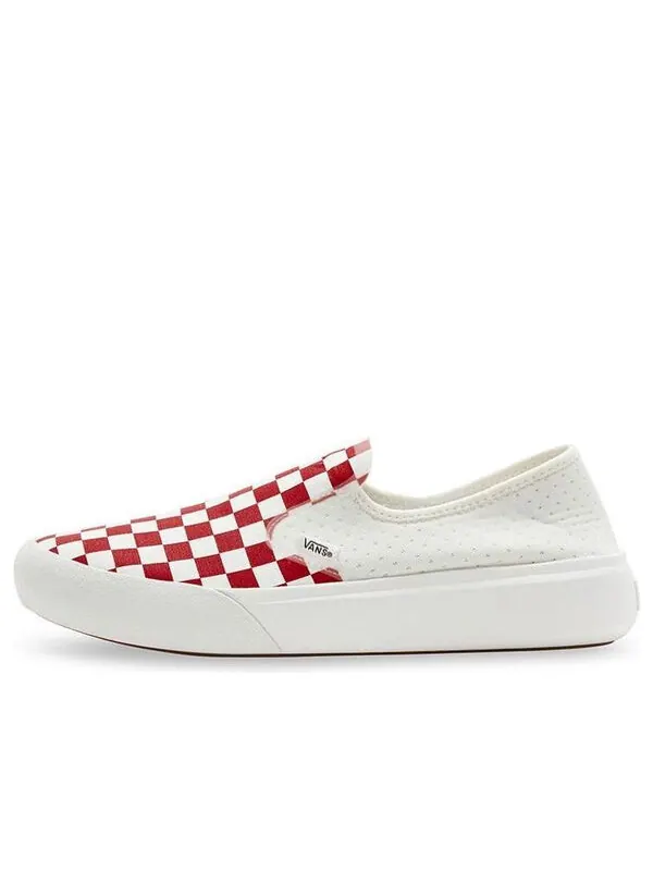 Кроссовки comfycush slip-on 'white red' Vans — изображение 1 из 4, белый/красный
