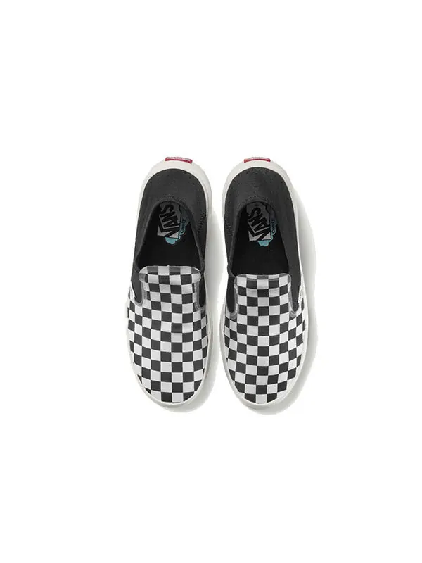Кроссовки subtle checkerboard shoes black/white Vans — изображение 3 из 4, черный/белый
