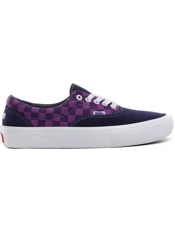 Кроссовки baker skateboards x era pro 'kader' Vans — изображение 2 из 4, белый/фиолетовый