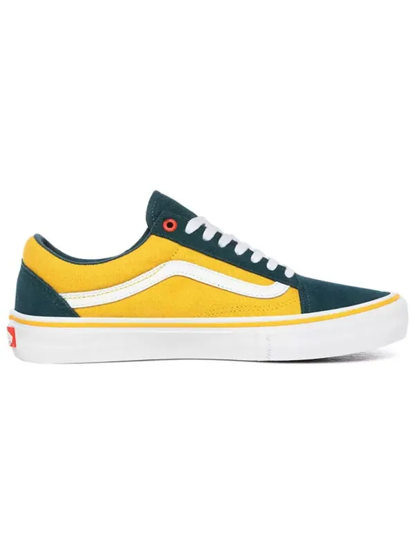 Кроссовки prime old skool pro 'yellow blue' Vans — изображение 2 из 4, желтый/синий