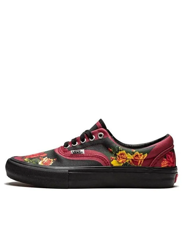 Кроссовки supreme x jean paul gaultier x era pro 'burgundy' Vans — изображение 1 из 3, красный/черный