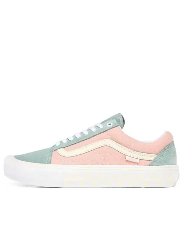 Кроссовки old skool pro 'washout' Vans — изображение 1 из 4, синий/розовый