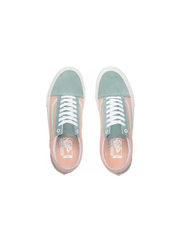 Кроссовки old skool pro 'washout' Vans — изображение 4 из 4, синий/розовый