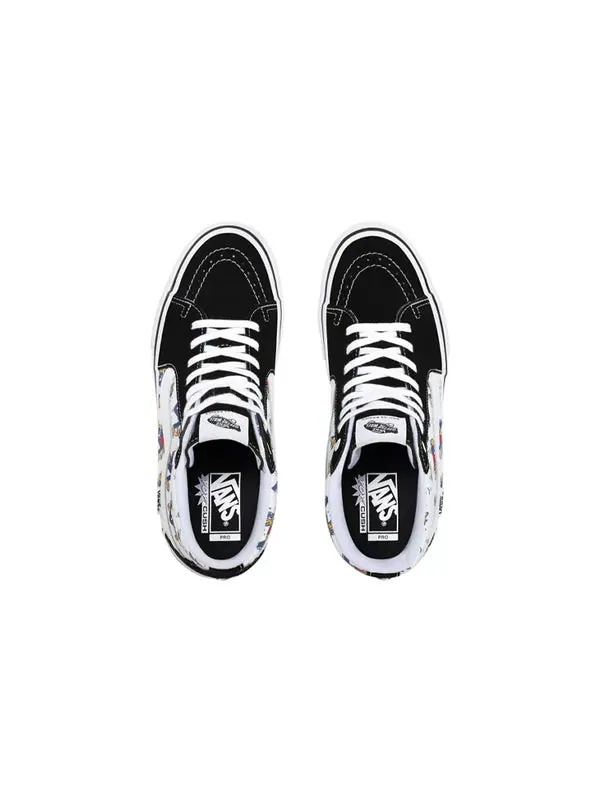 Кроссовки skate wolf sk8-hi pro 'black white' Vans — изображение 4 из 4, черный/белый