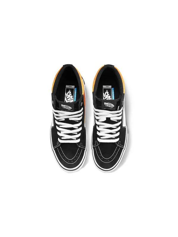 Кроссовки sk8-hi pro 'fade - black orange' Vans — изображение 3 из 4, черный/оранжевый