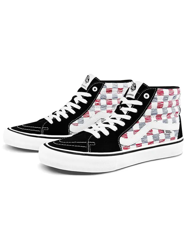 Кроссовки sk8-hi pro 'sketch checkerboard' Vans — изображение 2 из 4