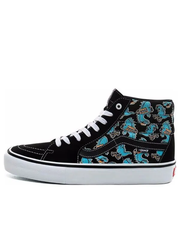 Кроссовки sk8-hi pro 'vanosaur' Vans — изображение 1 из 4, черный