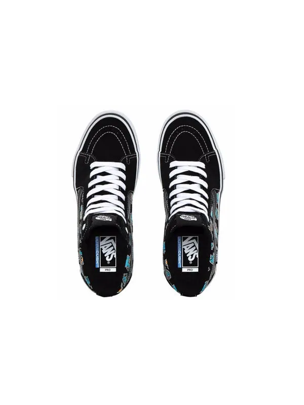 Кроссовки sk8-hi pro 'vanosaur' Vans — изображение 2 из 4, черный