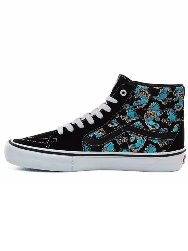 Кроссовки sk8-hi pro 'vanosaur' Vans — изображение 3 из 4, черный