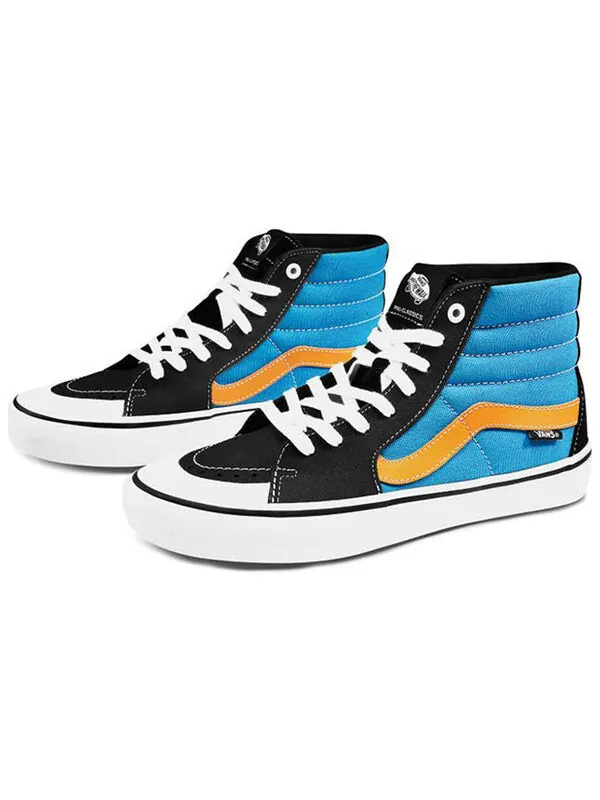 Кроссовки sk8-hi pro 'knee slide' Vans — изображение 2 из 4, синий