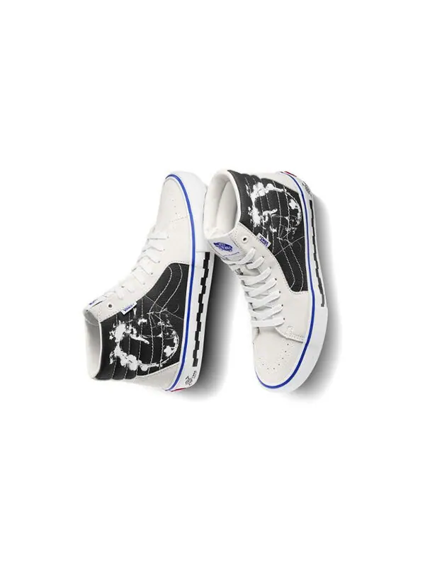 Кроссовки sk8-hi pro 'bmx '79' Vans — изображение 4 из 4, белый/черный