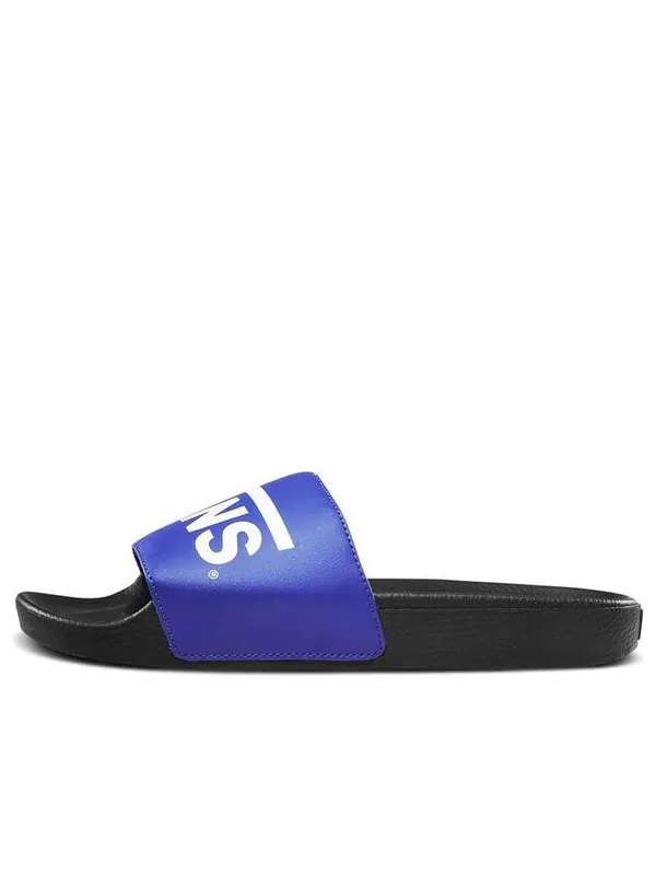 Тапочки sandals sports slippers 'blue black' Vans — изображение 1 из 4, синий/черный