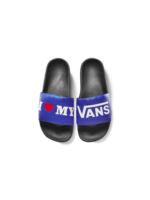 Тапочки sandals sports slippers 'blue black' Vans — изображение 3 из 4, синий/черный