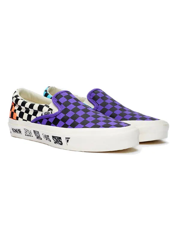 Кроссовки sneakersnstuff x slip-on lx 'venice beach' Vans — изображение 3 из 4, фиолетовый