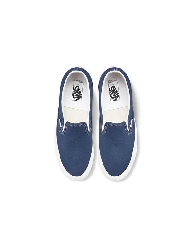 Кроссовки og classic slip-on lx 'navy' Vans — изображение 3 из 4, синий