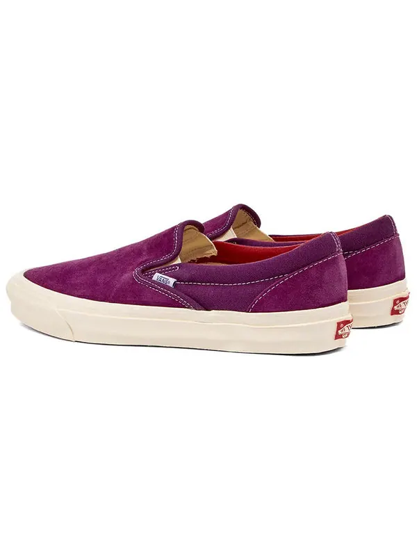 Кроссовки vault og slip-on lx purple Vans — изображение 3 из 4, фиолетовый