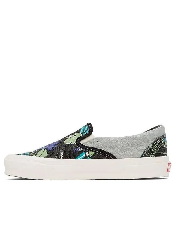 Кроссовки og classic slip-on lx 'parrot hawaiian - black' Vans — изображение 1 из 4, черный