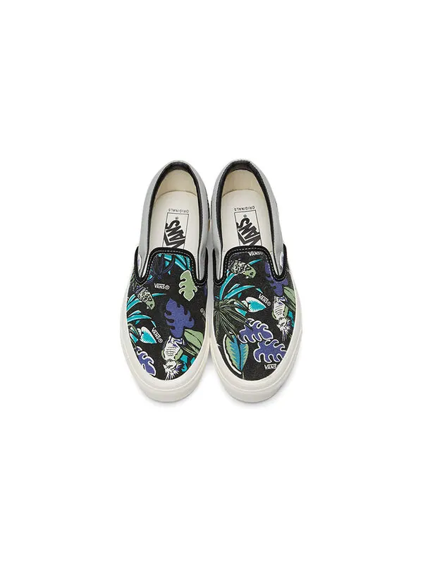 Кроссовки og classic slip-on lx 'parrot hawaiian - black' Vans — изображение 3 из 4, черный
