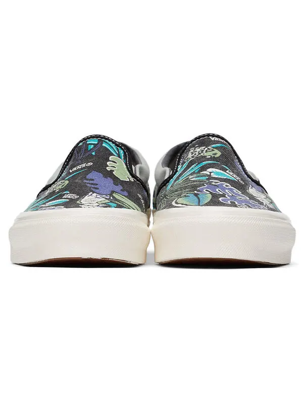 Кроссовки og classic slip-on lx 'parrot hawaiian - black' Vans — изображение 4 из 4, черный