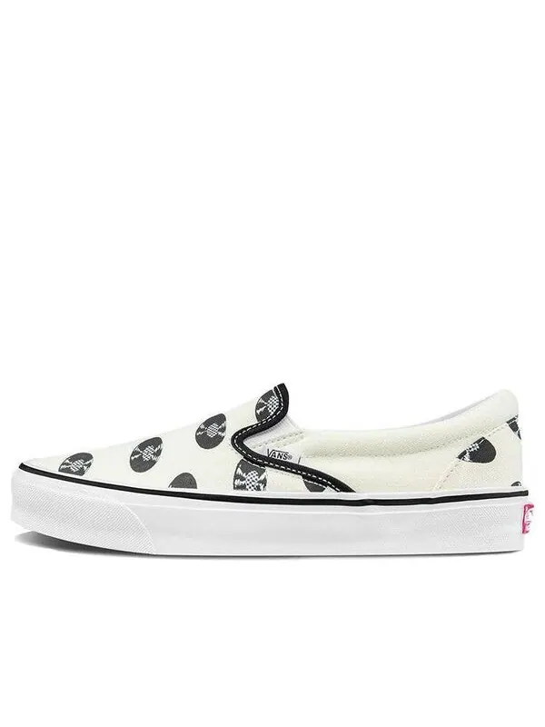Кроссовки wacko maria x og classic slip-on lx 'white records' Vans — изображение 1 из 4, белый