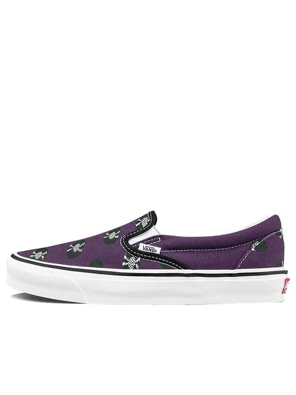 Кроссовки wacko maria x og classic slip-on 'purple records' Vans — изображение 1 из 4, коричневый